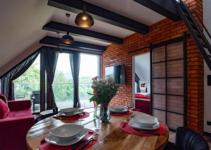 Aparts4u - Kras B307 Z Prywatnym Jacuzzi, Antresola I Widokiem Na Gory Szklarska Poręba