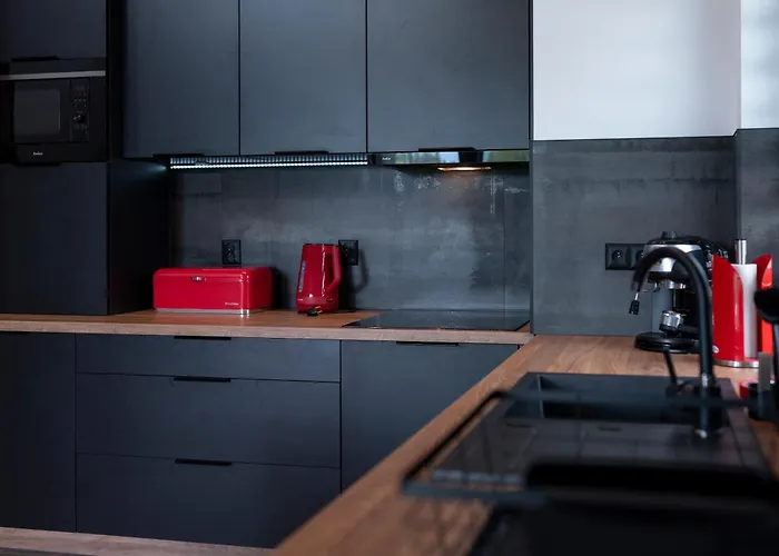 Lägenhet Aparts4u - Kras B307 Z Prywatnym Jacuzzi, Antresola I Widokiem Na Gory