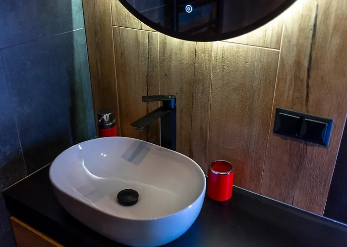 Aparts4u - Kras B307 Z Prywatnym Jacuzzi, Antresola I Widokiem Na Gory Lägenhet *