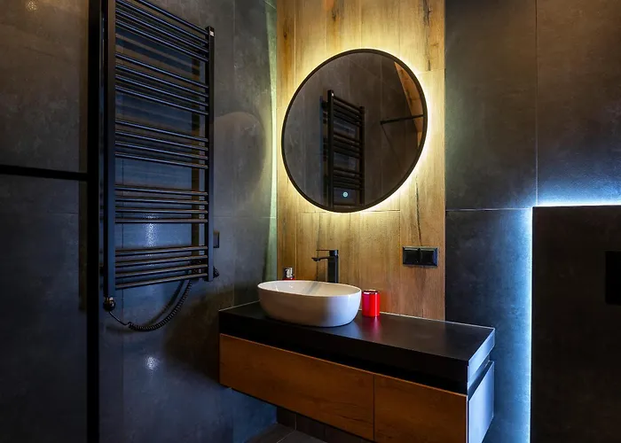 Lägenhet Aparts4u - Kras B307 Z Prywatnym Jacuzzi, Antresola I Widokiem Na Gory