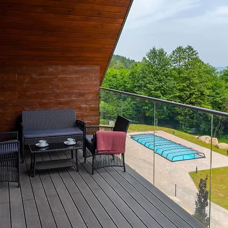 Aparts4u - Kras B307 Z Prywatnym Jacuzzi, Antresola I Widokiem Na Gory Szklarska Poręba