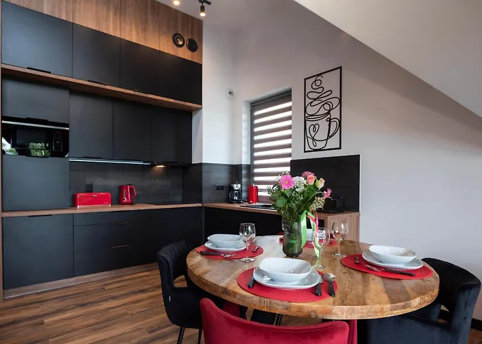 Apartment Aparts4u - Kras B307 Z Prywatnym Jacuzzi, Antresola I Widokiem Na Gory