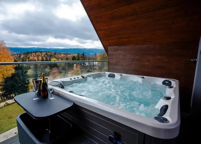 Aparts4u - Kras B307 Z Prywatnym Jacuzzi, Antresola I Widokiem Na Gory Apartment Szklarska Poreba